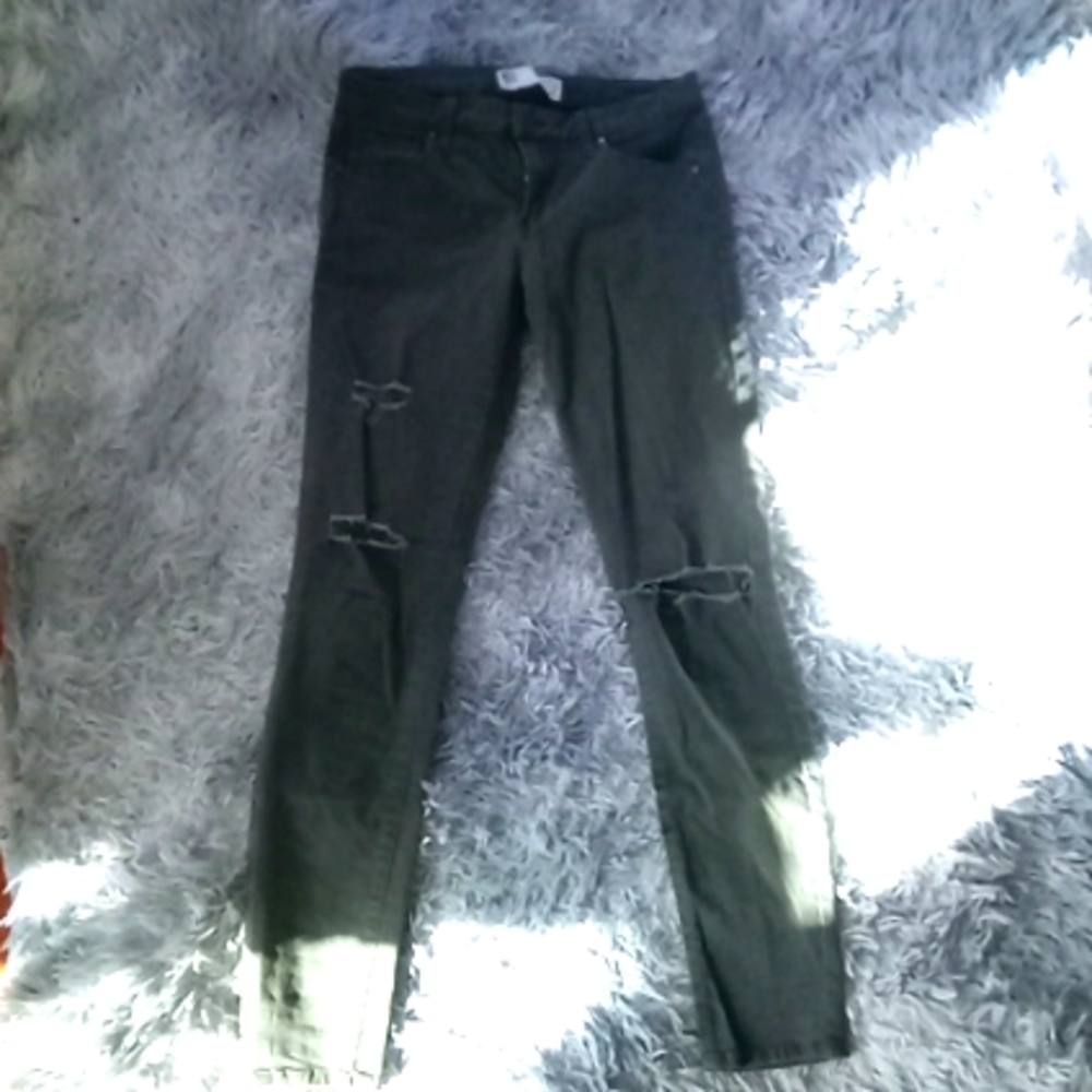 Jeans Size 5 Army Green
